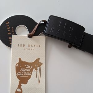 *BNWT - Ted Baker Men's Italian Leather belt 38